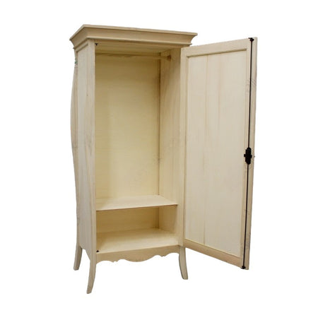 MOBILI 2G -  Armadio classico 1 porta legno grezzo 93X64X213 (3083)