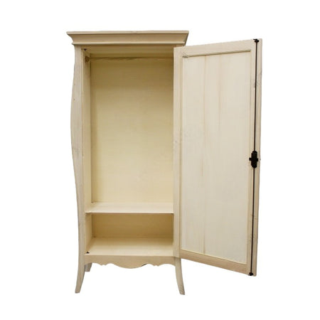 MOBILI 2G -  Armadio classico 1 porta legno grezzo 93X64X213 (3083)