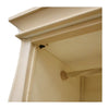MOBILI 2G -  Armadio classico 1 porta legno grezzo 93X64X213 (3083)