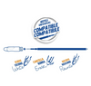 Carioca Oops Ricariche Penna Cancellabile Blu, 3 Pezzi