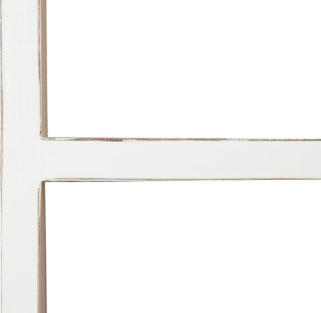 Biscottini Libreria Biscottini stile Shabby Chic legno tiglio bianco anticato 121x36x200