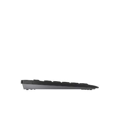 CHERRY Stream Desktop tastiera Mouse incluso Ufficio RF Wireless QWERTY Inglese US Nero (CHERRY Desktop STREAM [US/EU] Wireless black US-Layout mit EUR-Symbol)