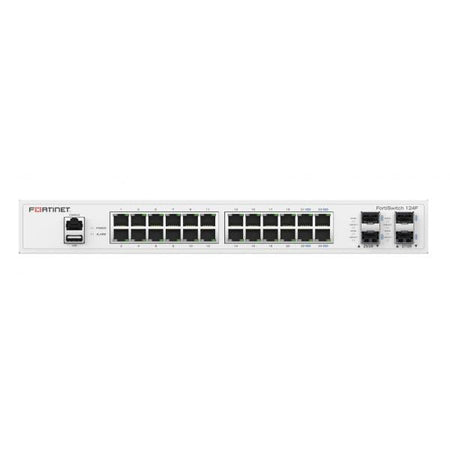 FORTISWITCH-124F FORTISWITCH-124F SWITCH CON 24 P. GE + 4 P. SFP+ + 1 P. CONSOLE RJ45