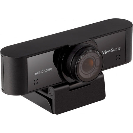 WEBCAM VIEWSONIC FULL HD 1920X1080 PIXEL A 30 FPS MEETING CAMERA CON MICROFONO INCORPORATO USB 2.0 ULTRA-WIDE AMPIO CAMPO VISIVO 120 GRADI SENSORE CMOS 2.07M PIXELS LUNGHEZZA CAVO 1.5MT