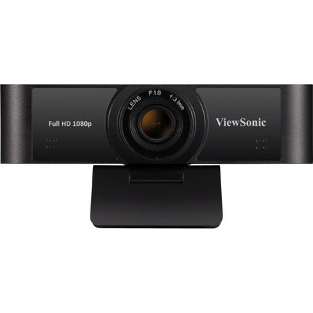 WEBCAM VIEWSONIC FULL HD 1920X1080 PIXEL A 30 FPS MEETING CAMERA CON MICROFONO INCORPORATO USB 2.0 ULTRA-WIDE AMPIO CAMPO VISIVO 120 GRADI SENSORE CMOS 2.07M PIXELS LUNGHEZZA CAVO 1.5MT