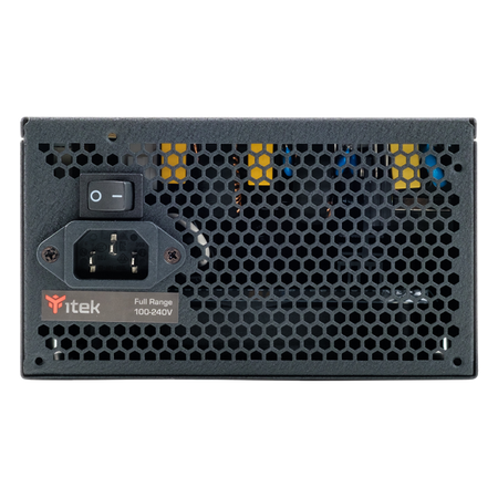 ITEK ALIMENTATORE BS650 EVO - 650W, 80PLUS BRONZE, PFC ATTIVO, VENTOLA HDB 12CM, SEMI MODULARE