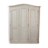 MOBILI 2G -  Armadio classico 3 porte legno massello abete grezzo 181X63X217 (2205)