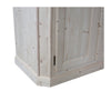 MOBILI 2G -  Armadio classico 3 porte legno massello abete grezzo 181X63X217 (2205)