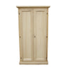 MOBILI 2G -  Armadio dispensa porta scope 2 porte legno grezzo 86X45X161 (712)