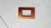 PLACCA RAME IN ABS PER SCATOLE RETTANGOLARI SERIE SOFT 3/4/6 POSTI