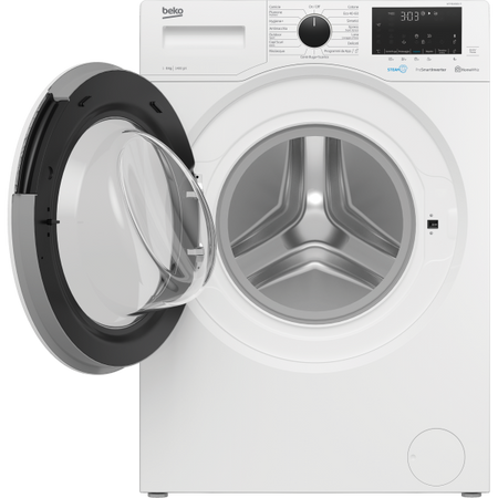 Beko Lavatrice 9kg Steamcure B Inverter Vapore 1400giri Wty91436si-it