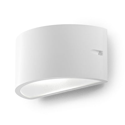 Applique esterno Gea Led LAN LED IP54 GES1050 E27 lampada parete biemissione moderna