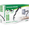 Supporto da tavolo InLine con sollevatore e USB/Audio fino a max. 82 cm 32 9kg