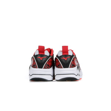 MIZUNO Scarpa Bassa Uomo Wawe Rider 1 White/black/high Risk Red da uomo