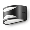 Applique esterno Gea Led NAMI GES1041 LED IP54 E27 lampada parete biemissione moderna