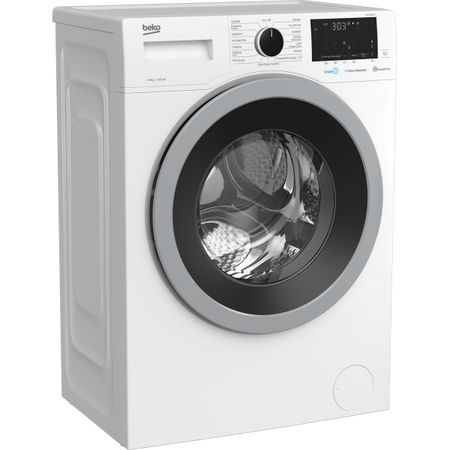 Beko Lavatrice 8kg Steamcure C Inverter Vapore 1400giri Wuy81436si-it