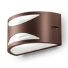 Applique esterno Gea Led NAMI GES1042 LED IP54 E27 lampada parete biemissione classica