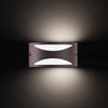 Applique esterno Gea Led NAMI GES1042 LED IP54 E27 lampada parete biemissione classica