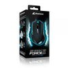 SHARKOON MOUSE GAMING SHARK-FORCE2-WH, 4200 DPI, USB, 1.8MT, BIANCO