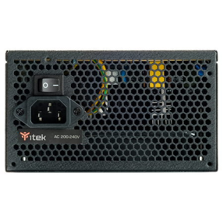 Alimentatore Itek BD500 - 500W Output - Ventola HDB 12cm - 80 Plus EU Bronze - PFC Attivo - ATX