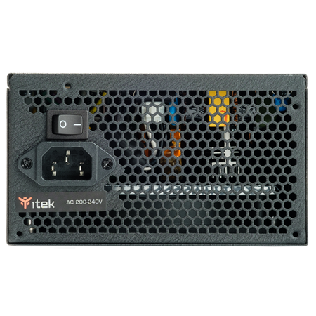 Alimentatore Itek BD600 - 600W Output - Semi-Modulare - Ventola HDB 12cm - 80 Plus EU Bronze - PFC Attivo - ATX