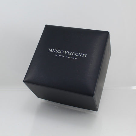 Collana donna Mirco Visconti oro bianco pendente cuore di diamanti