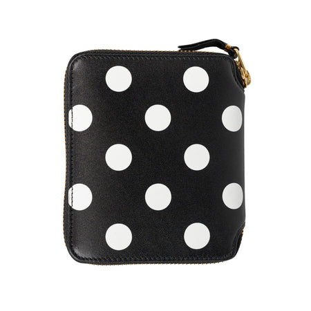 COMME DES GARCONS WALLET Polka Dot Wallet in Black da donna