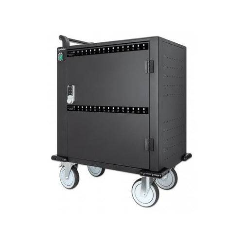 Carrello Stazione di Ricarica USB-C 576W per 32 Smartphone e Tablet fino a 12''