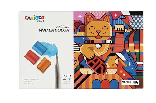 Carioca Plus Acquarelli da 24