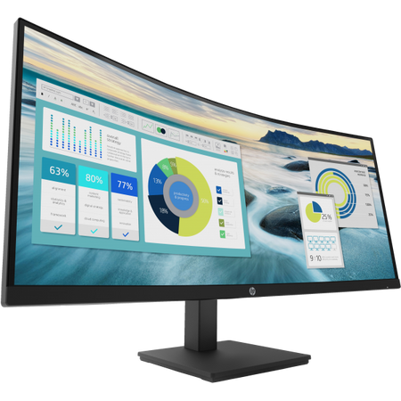 HP MONITOR CURVO 34 LED VA 21:9 WQHD 5MS 250 CDM, REG ALTEZZA, USB-C, DP/HDMI, MULTIMEDIALE, P34hc G4