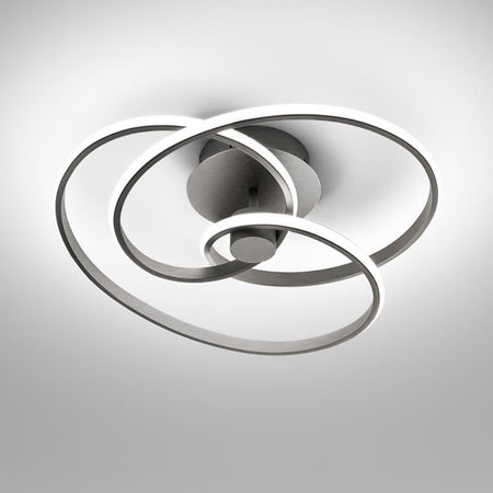 Plafoniera led Gea Luce DIVA PP T moderna alluminio lampada soffitto