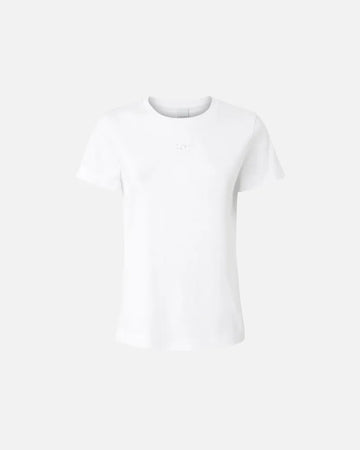 Pinko BUSSOLOTTO T-SHIRT JERSEY LOGO 25 da donna