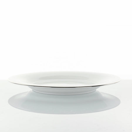 Servizio tavola 18pz PLUS PLATIN LINE in porcellana By Weissestal