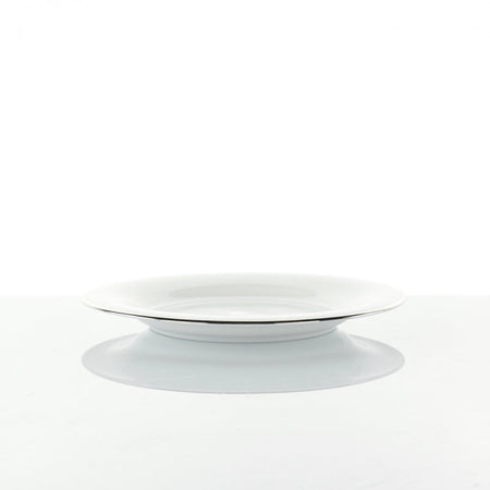 Servizio tavola 18pz PLUS PLATIN LINE in porcellana By Weissestal