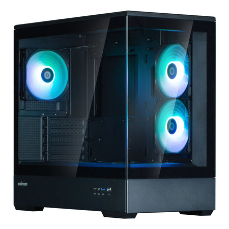 Case computer desktop ATX Zalman P30 V2 Nero