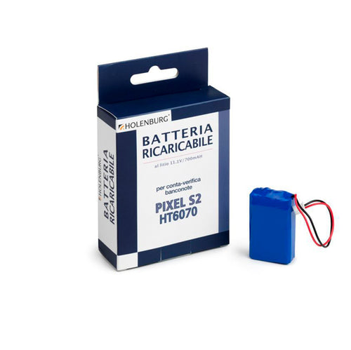 Batteria Ricaricabile Per Conta/Verifica Banconote Pixel S2
