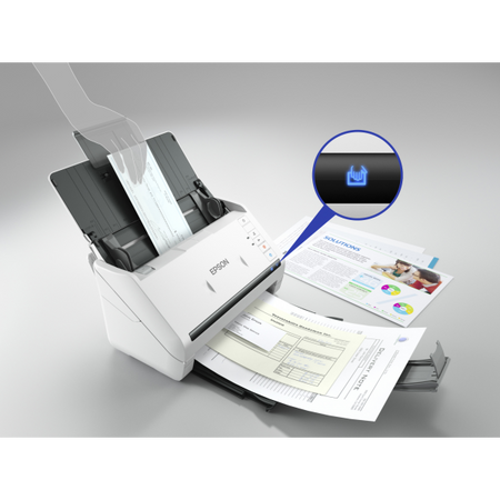 EPSON SCANNER DOCUMENTALE WORKFORCE A4 DS-530II FRONTE/RETRO ADF