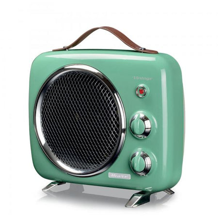 ARIETE VINTAGE VERDE (0808/04) - TERMOVENTILATORE 2000W - CALDO/FREDDO