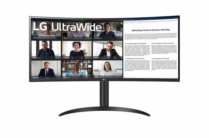 Lg 34br55qc-b monitor pc 86,4 cm (34\") 3440 x 1440 pixel wide quad hd lcd nero - 34BR55QC-B.AEU