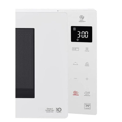 Lg mh6535gdh forno a microonde bianco microonde con grill superficie piana 25 l 1000 w