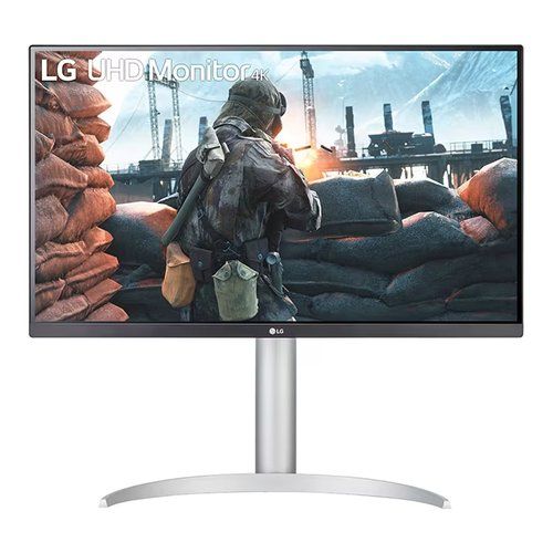 Lg 27up650p-w monitor pc 68,6 cm (27\) 3840 x 2160 pixel 4k ultra hd led bianco - 27UP650P-W.AE