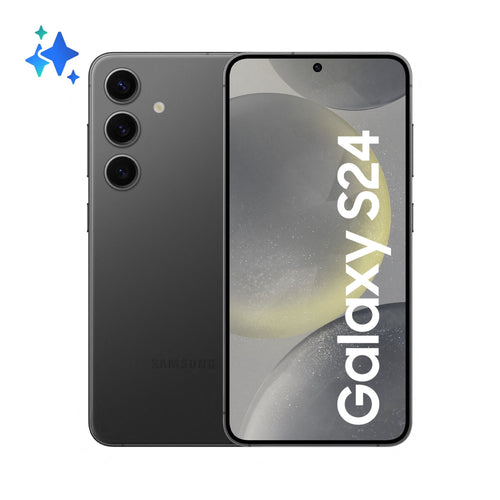Samsung galaxy s24 smartphone ai, display 6.2'' fhd+ dynamic amoled 2x, fotocamera 50mp, ram 8gb, 128gb, 4.000 mah, onyx black - SM-S921BZKDEUE
