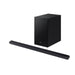 Samsung soundbar hw-s700d/zf serie s, 7 speaker, wireless dolby atmos, audio a 3.1 canali, q-simphony, compatibile con alexa e google assistant, black 2024