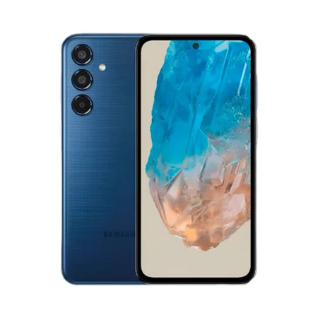 Samsung galaxy m35 5g 16,8 cm (6.6\") dual sim ibrida usb tipo-c 6 gb 128 gb 6000 mah blu marino - 8806095638393