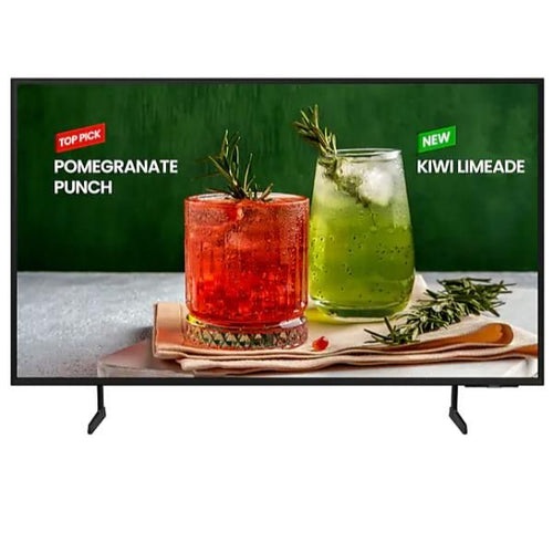 Samsung lh65bedhlguxen visualizzatore di messaggi pannello piatto per segnaletica digitale 165,1 cm (65\) wi-fi 4k ultra hd nero tizen 16/7