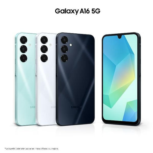 Samsung galaxy a16 5g 17 cm (6.7\) dual sim ibrida usb tipo-c 4 gb 128 gb 5000 mah nero, blu - 8806095781730