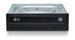 Hitachi-lg super multi dvd-writer lettore di disco ottico interno dvd±rw nero - GH24NSD5