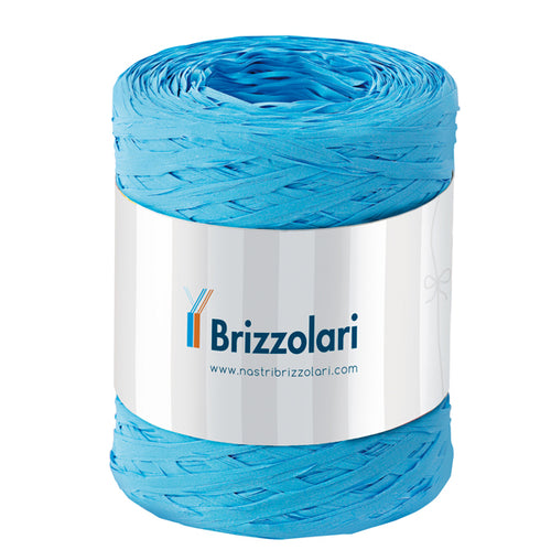 Rafia Sintetica 6802 5Mmx200Mt Colore Azzurro 06 Brizzolari