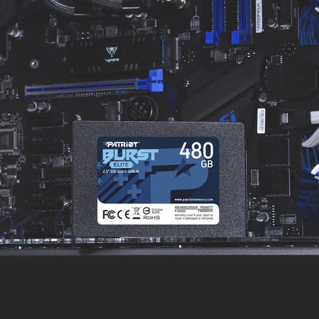 PATRIOT SSD INTERNO BURST ELITE 480GB 2,5 SATA 6GB/S R/W 450/320