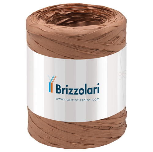 Rafia Sintetica 6802 5Mmx200Mt Colore Avana 32 Brizzolari